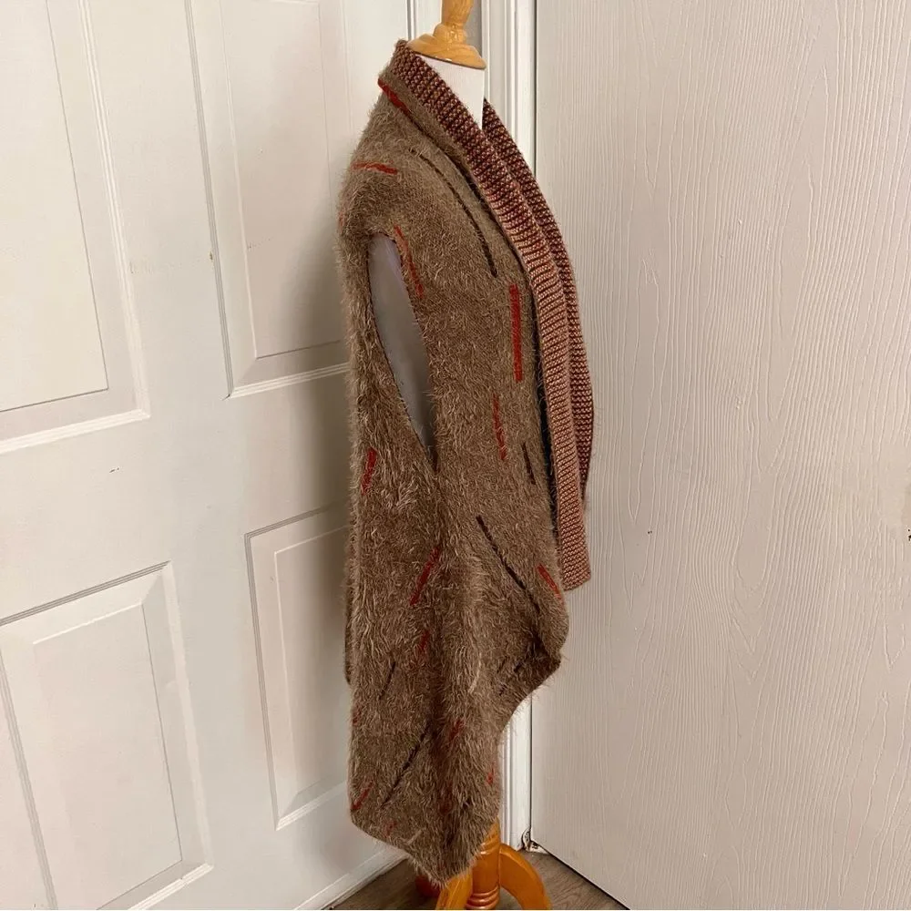 Sleeveless Cardigan Sweater A2*